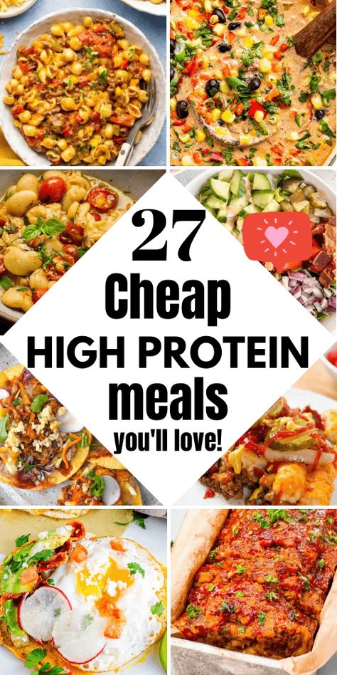 27 Cheap High Protein Meals On a Budget – Keto Millenial Meals To Meal Prep, Cheap High Protein, Cheap High Protein Meals, High Protein Low Carb Meal Prep, Budget Keto, Budget Meal Prep, Easy Protein Meals, Cheap Meal Prep, Low Budget Meals