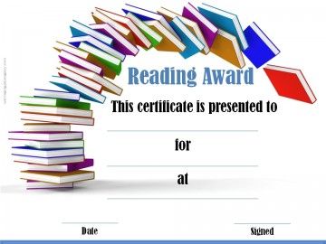 Reading Awards Ar Incentives, Reading Awards Certificate, Reading Certificate, Reading Certificates, 40 Book Challenge, Reading Rewards, Classroom Awards, Reading Poster, Blank Certificate Template