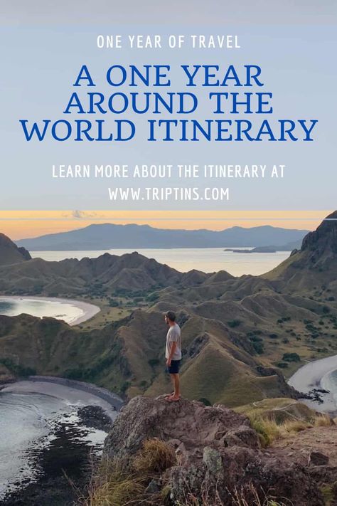 Ultimate Around the World Itinerary | 1 Year Around the World | TripTins World Travel Itinerary, Round The World Trip Itinerary, Year Of Travel, Sabbatical Planning, Round The World Trip, Traveling Around The World, Full Time Travel, Job Ideas, Backpacking Europe