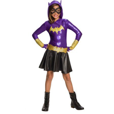 Batgirl Costume Kids, Girl Superhero Costumes, Superhero Costumes Kids, Kids Tutu Dress, Batgirl Cosplay, Dc Costumes, Up Halloween Costumes, Dc Comic Costumes, Batgirl Costume