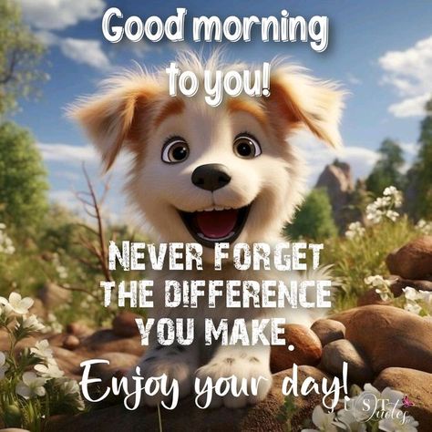 Good morning. ♥️🌻🥰🌻♥️ Have a lovely day ♥️🌻😀🌻♥️     . #RiseAndShine #MorningVibes #NewDayNewOpportunities #MorningInspiration #EarlyBirdGetsTheWorm #CoffeeTime #DailyDoseofInspiration #QuotesByCatherine #BOOMchallenge Silly Good Morning, Cute Good Morning Pictures, Work Engagement, Morning Ideas, Good Morning Monday Images, Morning Sayings, Good Morning People, Good Morning Wednesday, Cavalier Spaniel