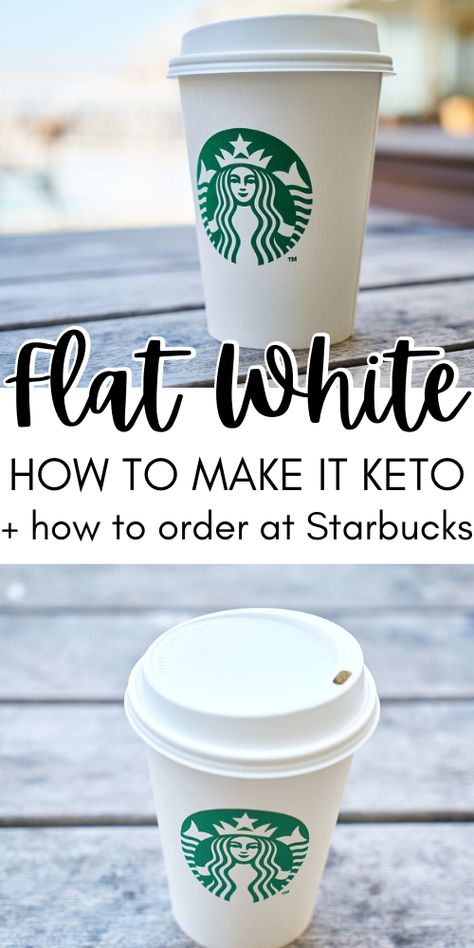 Starbucks Flat White Recipe, Starbucks Flat White Drinks, Flat White Starbucks Order, Keto Starbucks Drinks Hot Coffee, Flat White Recipe, Starbucks Flat White, Keto Starbucks Drinks, Order At Starbucks, Keto Starbucks