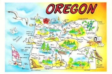 Searching for fun and interesting facts on Oregon. Here are 20 must know facts about the great state of Oregon Madras Oregon, Canyon City, Oregon Map, Seaside Oregon, Visit Oregon, Oregon Waterfalls, The Oregon Trail, Oregon Washington, Oregon Trail