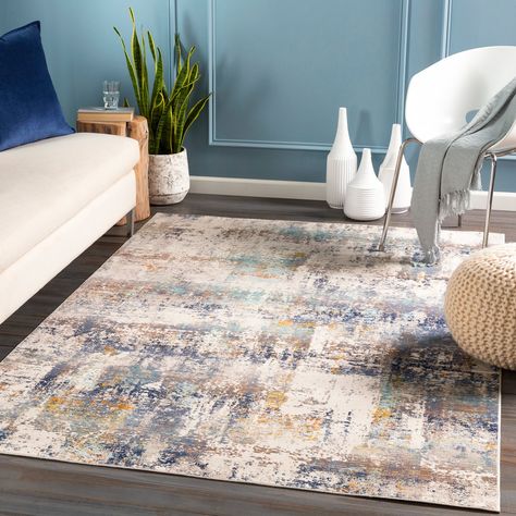 Teal Rug, Teal Area Rug, Blue Living Room, Large Carpet, Orange Area Rug, Navy Area Rug, Blue Ivory, White Rug, White Area Rug