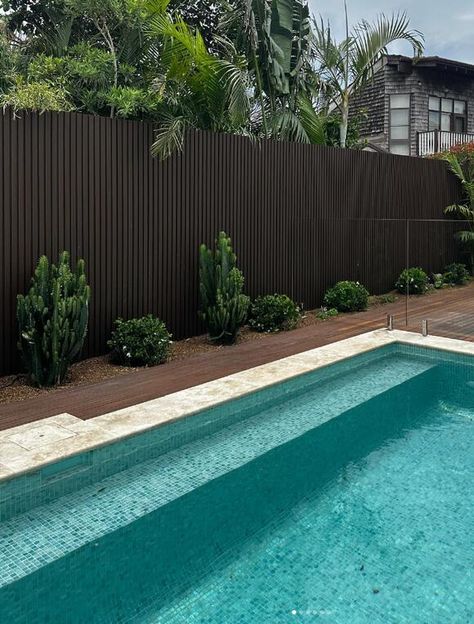 Tall Privacy Fence Ideas  — 6 Ways to Screen Your Yard Fully That Don't Feel Imposing - NewsBreak High Fence Ideas Privacy, Tall Privacy Fence Ideas, Fence Screening Ideas, Tall Privacy Fence, Tall Fences, Wpc Fence, Privacy Fence Ideas, Pool Vibes, Horse Fencing