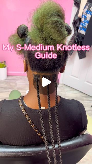 Large Parts Small Box Braids, How To Part Medium Box Braids, Weightless Knotless Braids, Medium Knotless Braids Chart, Smeduiem Knotless Parting Guide, Diy Medium Knotless Braids, Smedium Knotless Thigh Length Braids Map, Medium Knotless Braid Parting, Medium Parts Guide