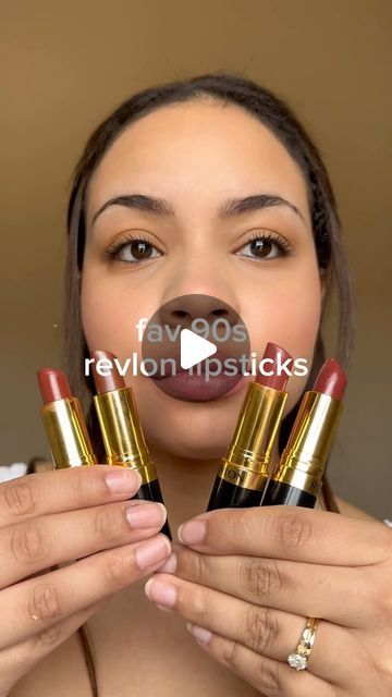 kels | beauty & lifestyle ☁️ on Instagram: "@revlon super lustrous lipsticks that have been around since the 90s 📠 #revlon #revlonlipstick #90slipstick #vintagelipstick #rumraisin #raisinrage #coffeebean #toastofnewyorkever #drugstorelipsick  Shades: 🍹 Rum Raisin 🍁 Raisin Rage 🥂 Toast of New York ☕️ Coffee Bean" Revlon Super Lustrous Lipstick Rum Raisin, Revlon Lipstick Toast Of New York, Revlon Raisin Rage Lipstick, Revlon Raisin Rage, Toast Of New York Revlon, Rum Raisin Revlon, Toast Of New York Lipstick, Revlon Rum Raisin Lipstick, Rum Raisin Lipstick