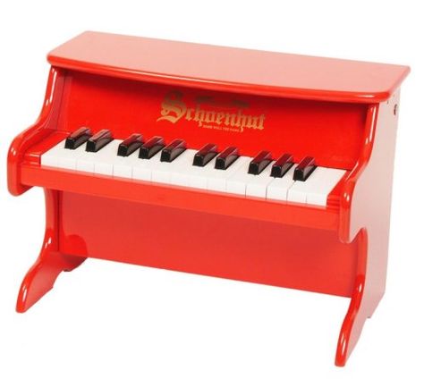 Can a gift possibly get any cuter? This mini Schoenhut Piano will be big fun for your toddler. The 25-key model is a perfect first instrument for your future Beethoven, inspiring creativity and an early love of music. Baby Piano, Piano Gifts, Kids Piano, Toy Piano, Mini Keyboard, Keyboard Piano, Learn Piano, Musical Toys, Piano Lessons