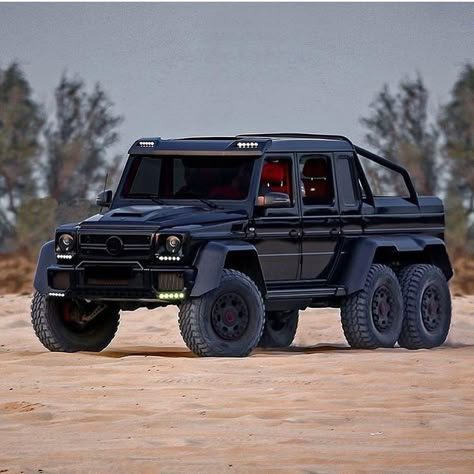 Brabus G63, Mercedes 6x6, G Wagon Amg, G63 6x6, G 63 Amg, Mercedes Brabus, Jeep Pickup Truck, Luxury Cars For Sale, 6x6 Truck