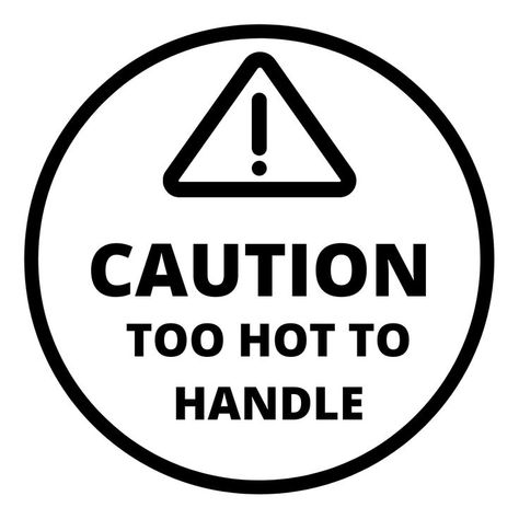 Too hot to handle sticker. To get this click on the link. #hot #sassy #savage #sarcastic #meme # sticker #caution #girly #sticker Caution Sticker, Sassy Stickers, Phone Cover Stickers, Cover Stickers, Too Hot To Handle, Girl Code, Phone Cover, Cricut, Coding