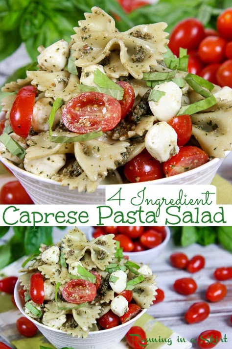 Best Summer Pasta Salad, Pasta Salad With Pesto, Pesto Salad, Caprese Pasta Salad, Caprese Pasta, Summer Pasta Salad, Best Salad Recipes, Yummy Salad Recipes, Pesto Recipe