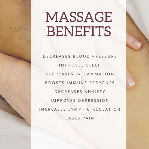 Massage Health Benefits, Benefits Of Massage Therapy Quotes, Benefit Of Massage, Did You Know Massage Facts, Thai Massage Benefits, Body Massage Benefits, Massage Therapy Benefits, Massage Therapy Posts, Massage Benefits Facts