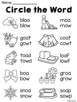 OA and OW worksheets & activities! Over 85 fun NO PREP printables to practice the long o OA and OW sounds! So much great vowel pairs practice Long O Sound Worksheet, Ow Sound Worksheet, Ow Words Worksheet, Long O Activities, Phonics Dance, E Worksheet, Vowel Teams Worksheets, Vowel Pairs, Phonics Reading Passages