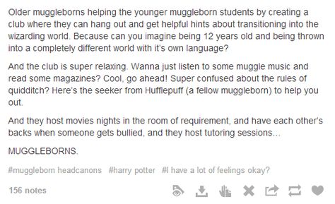 Muggleborn Headcanon Hilarious, Grindledore Headcanons, Fantastic Beasts Headcanons, Muggleborns At Hogwarts Headcanons, Headcanons For Ocs, Muggleborn Headcanon Pop Culture, Muggleborns At Hogwarts, Harry Potter Muggleborn Headcanons, Gryffindor Headcanons