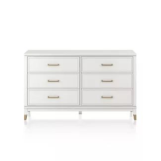 6 Drawers : Dressers & Chests : Target Target Dresser, Grey And Gold Bedroom, White 6 Drawer Dresser, Dresser Bedroom, Dresser White, Cosmoliving By Cosmopolitan, 4 Drawer Dresser, 6 Drawer Chest, Gold Bedroom