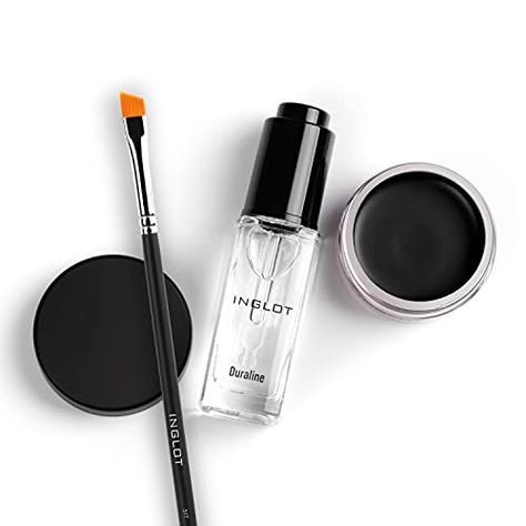 Inglot Eyeliner, Makeup Artist Kit Essentials, Inglot Duraline, Inglot Makeup, Simple Eyeshadow, Essentials Set, Eyeliner Gel, Rain Chain, Makeup Product