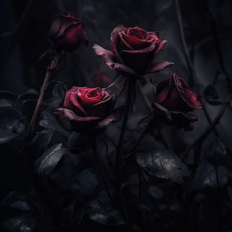 Deep Red Roses Aesthetic, Red Rose Dark Aesthetic, Alkaline Aesthetic, Blood Roses Aesthetic, Dark Crimson Rose, Dark Roses Aesthetic, Dark Red Roses Aesthetic, Rose Aesthetic Dark, Dark Rose Aesthetic