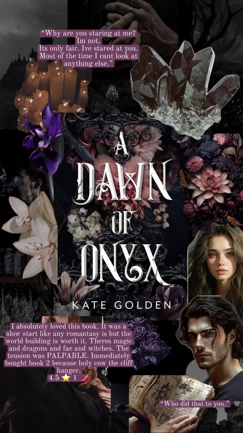 A Dawn of Onyx Kate Golden Book Cart, Fantasy Romance Books, Bookstagram Inspiration, Book Artwork, Unread Books, Recommended Books To Read, Book Suggestions, Book Boyfriends, Book Inspiration