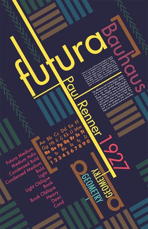 Futura Specimen Poster – Edward Baker IV Futura Font Typography, Futura Typeface Poster, Futura Type Specimen, Font Specimen Poster, Type Anatomy Poster, Typography Presentation, Type Specimen Poster, Typography Book Design, Font Specimen