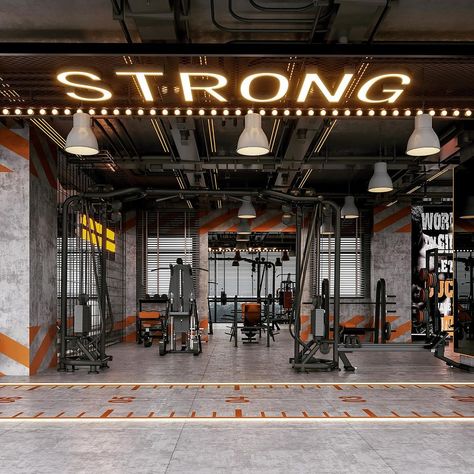 Evento Designs | Gym design Design and build by 𝗘𝘃𝗲𝗻𝘁𝗼 𝗗𝗲𝘀𝗶𝗴𝗻𝘀 @cameleon.fitout ▪️for inquiries contact us • Egypt +2 01000009395 • Dubai +971 50 657 3929 … | Instagram Gym Fitout Interior Design, Gym Design Interior Modern, Gym Ideas Design Commercial, Gym Makeover, Gym Interiors, Fitness Design Gym, Gym Building, Gym Branding, Home Design Luxury