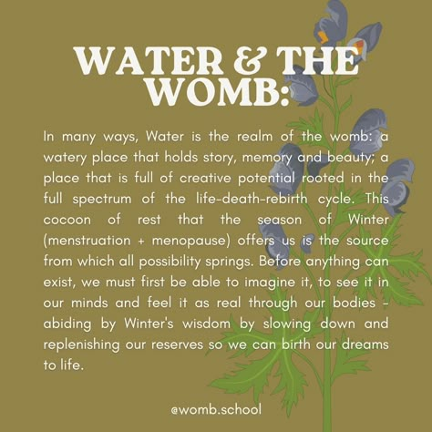 Did you know that we can map the Menstrual Cycle and our Life Cycles along the 5 Elements/Phases? Wood🌱, Fire❤️‍🔥, Earth🌍, Metal🔮 & Water🌊 This is one of many ways to feel into how intimately connected you are to the world around you. This same cosmological sequence catalogues all the stages of growth and waning inherent in all life & creative processes. ⁠ Swipe through the following slides to learn about the relationship of each element and the womb. And, if you are a healing practitione... Womb Healing Ceremony, Womb Ritual, Womb Healing For Women, Water Healing, How To Start Meditating, Stages Of Growth, The 5 Elements, The Menstrual Cycle, Womb Healing