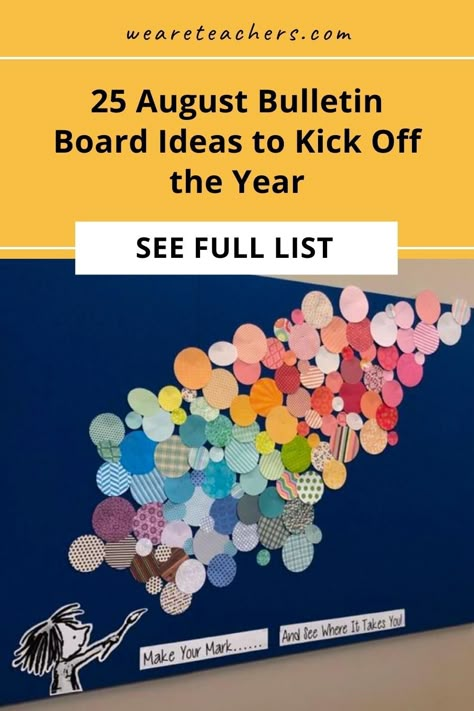 These August bulletin board ideas will spice up any classroom. Perfect for teachers who want a head start planning classroom ideas!