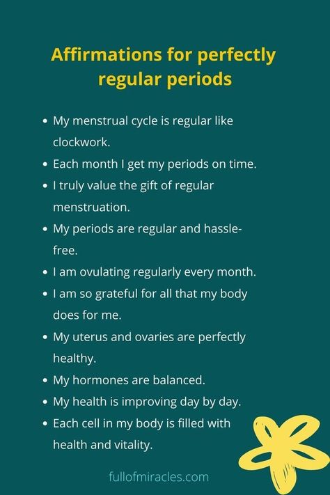 Fix your menstrual problems with these powerful affirmations. #dreambody #dreamlifeideas #dreamlife #manifestation Affirmation For Periods, Affirmation To Get Periods, Affirmations To Get Your Period, Affirmations For Your Period, Periods Affirmation, Menstrual Affirmations, Period Manifestation, Period Affirmations, For Regular Periods