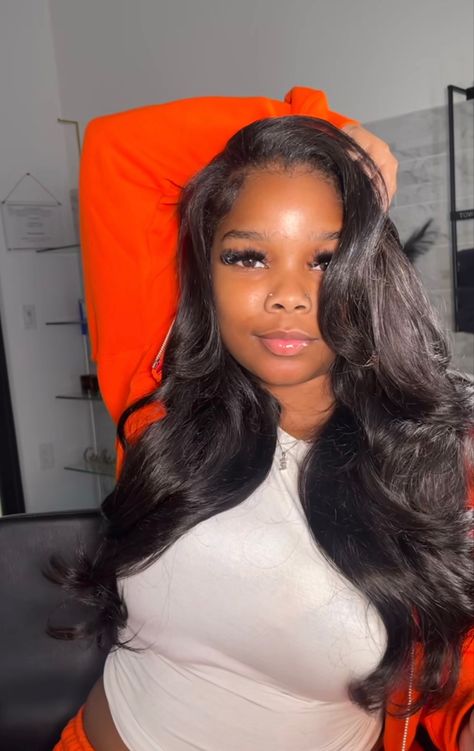 Ponytails Hairstyle, Sew In Straight Hair, Baddie Hair, Classy Hairstyles, Quick Weave Hairstyles, Goddess Hairstyles, Blowout Hair, Flat Iron Hair Styles, Hair Flip