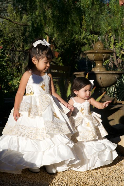 Charro Dress, Bautizo Ideas, Catholic Baptism, Baptism Ideas, Flower Girl Dresses, Girls Dresses, Girl Outfits, Wedding Dress, Dresses