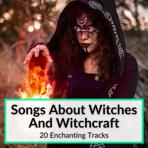 Witchy Songs, Witchy Websites, Witch Songs, Witch Playlist, Music Witchcraft, Witchcraft Resources, Music Witch, Witch Apps, Witch Cabin