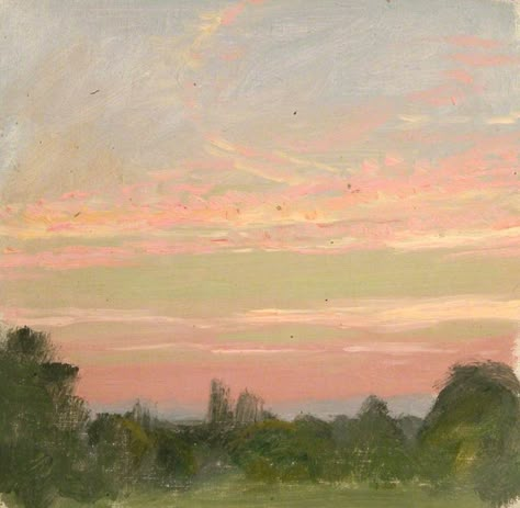 Free Art Download, John Constable, Nostalgia Aesthetic, Pink Painting, Christmas On A Budget, Sky Color, Sky Painting, Pink Sunset, Art Uk