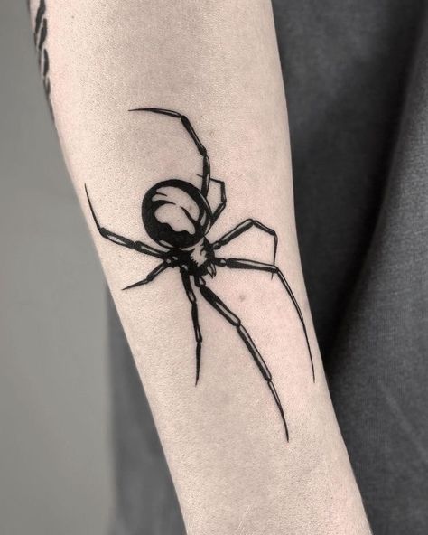 By Myself Tattoo, Myself Tattoo, Ma Tattoo, Tattoos Instagram, Basic Tattoos, Insect Tattoo, Sharpie Tattoos, Clever Tattoos, Spider Tattoo