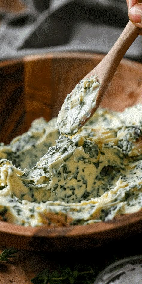 Easy Herb Butter [10 Minutes] – Chasety Rosemary Thyme Butter, Diy Herb Butter, How To Make Herb Butter, Herbed Butter For Bread, Herb Butter For Bread, Herb Butter For Turkey, Butter For Turkey, Herbal Butter, Cream Cheese Board