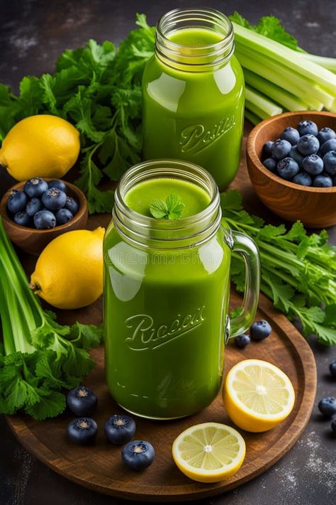 Celery juice in mason jar detox stock images Juice Images, Juice Ad, Juice Packaging, Celery Juice, Wild Blueberries, Natural Juices, Fruit Tart, Detox Juice, Citrus Fruit