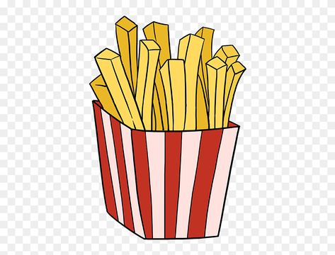 How To Draw French Fries - French Fries Cartoon Drawing Clipart (#5223159) is a creative clipart. Download the transparent clipart and use it for free creative project. French Fries Drawing, Fries Drawing, Fries Clipart, Fries Cartoon, Drawing Clipart, Cartoon Drawing, Art Clipart, French Fries, Cartoon Drawings