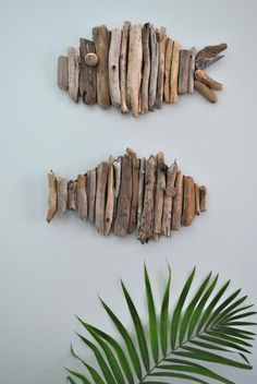 Driftwood Fish Tutorial Tre Kunst, Driftwood Fish, Diy Daybed, Driftwood Projects, Deco Nature, Driftwood Crafts, Cool Wall Art, Lake House Decor, Family Crafts