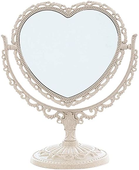 Heart Shaped Mirror, Tabletop Vanity Mirror, Princess Mirror, Makeup Vanities, Impressions Vanity, Heart Mirror, Shaving Mirror, Beauty Mirror, Shaped Mirror