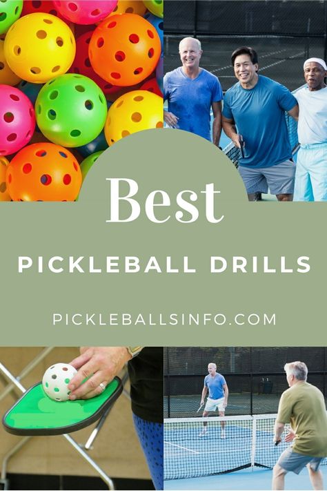 Exercises For Pickleball, Pickleball For Beginners, Pickel Ball Game, Pickleball Drills At Home, Pickleball Drills For Beginners, Pickleball Strategies, Pickleball Crafts, Pickleball Drills, Pickleball Tips