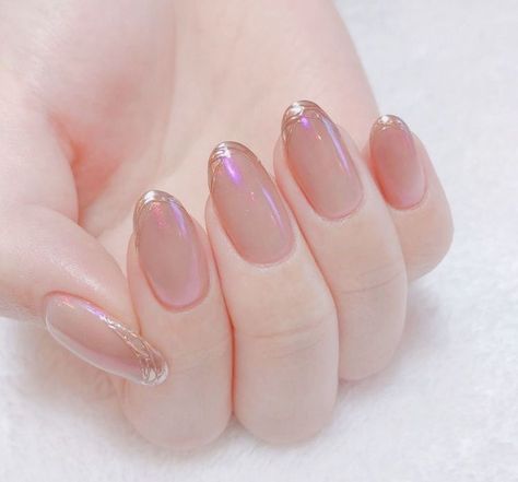 Japanese Nail Art Elegant, Wow Nails, Elegant Nail Art, Nude Nail Designs, Cute Toe Nails, French Nail Art, French Nail, Short Acrylic Nails Designs, Bridal Nails