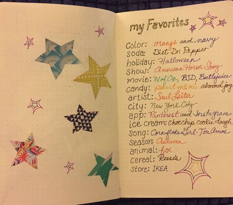 Favorite Things Journal Prompts, Note Book Journal Ideas, Good Feelings Journal, My Favorite Things Journal Page, My Favorite Journal Pages, My Faves Journal, Favorite Journal Page, Decorative Drawing Ideas, Journal Ideas Favorite Things