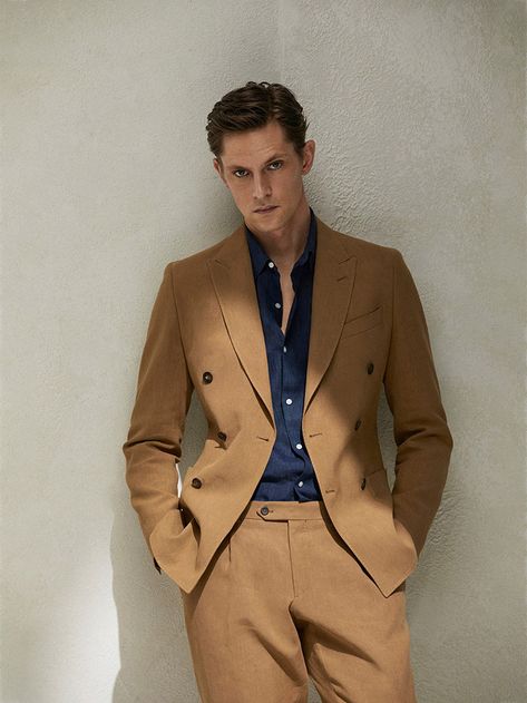 Tan Suit, Herren Style, Formal Men Outfit, Classy Suits, Men Stylish Dress, Brown Suits, Fashion Suits For Men, Men’s Suits, Mens Formal