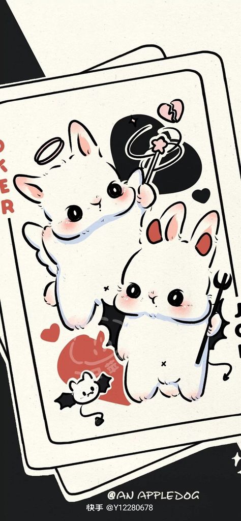 Bunny Drawing Wallpaper, Appledog Wallpaper, Kawaii Bunny Wallpaper, 심플한 그림, 강아지 그림, Stickers Kawaii, Dessin Adorable, Retro Wallpaper, Simple Wallpapers