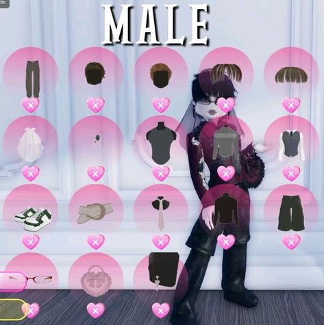 Dti Boy Idea, Masc Dti Outfit, Dti Male Outfits Ideas, Dti Outfit Guys, Male Outfits Dress To Impress, Dti Male Ideas, Dti Male Outfit Hacks, Dress To Impress Magical Girl/boy Theme, Male Dti Outfit