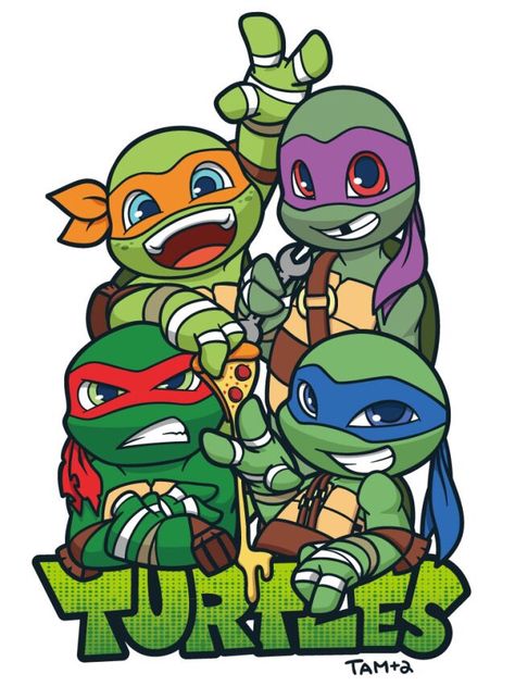 GO NINJA, GO NINJA, GO!!! Teenage Mutant Ninja Turtles Drawings, Drawing Ninja Turtles, Ninja Go, Kawaii Ninja Turtles, Ninja Turtles Illustration, Ninja Turtle Graffiti, Ninja Turtle Tattoos, Baby Ninja Turtle, Ninja Turtle Drawing