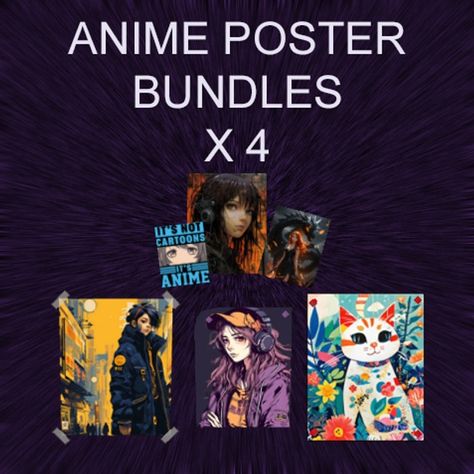 SIMS 4 - JAPANESE JOURNEYS - ANIME POSTER BUNDLES X 4 - BASE GAME | Patreon Sims 4 Cc Anime Posters, Sims 4 Cc Anime Decor, Sims 4 Anime, Anime Decor, Anime Poster, Anime Posters, Cartoon Posters, Sims4 Cc, Sims 4 Cc