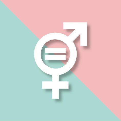 Drawing On Gender Inequality, Gender Logo Design, Gender Equality Background, Gender Equality Symbol, Gender Equality Creative Ads, Equal Rights Poster, Gender Equality Logo, Paintings On Gender Equality, Gender Equality Drawing