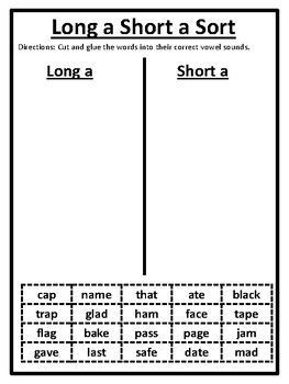 #Long_A_Vowel_Worksheets #Long_And_Short_Vowel_Activities #Long_Vowel_A_Worksheets #Short_And_Long_Vowels_Worksheet Short Long Vowels, Long A Vowel Worksheets, Long Vowel A Worksheets, Long And Short Vowels Worksheets, Long Vowel Sounds Activities, Long Vowels Worksheets, Vowel Sounds Worksheets, Long Vowel Sounds Worksheets, Short A Activities