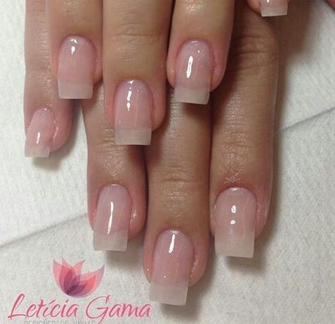 Gel Nails Overlay Natural, American Nails Natural Short, French Manicure Overlay, Clear Nail Overlay, Nail Overlay Natural, Classy Simple Nails Natural Looks, Realistic Acrylic Nails, American Nails Natural, Hyper Realistic Nails