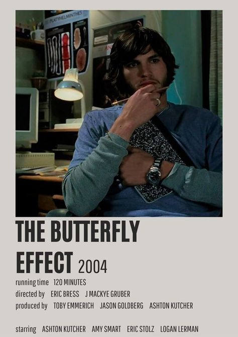 The Butterfly Effect 2004, Amy Smart, The Butterfly Effect, Ashton Kutcher, Logan Lerman, Butterfly Effect, Movie Collection, Film Books, Film Serie