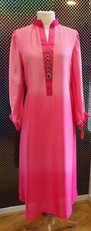 Stand Patti Kurti, Pink Kurti, Simple Kurti, Pink Kurta, Salwar Pattern, Salwar Designs, Salwar Kamiz, Dress Neck Designs, Kurti Neck Designs